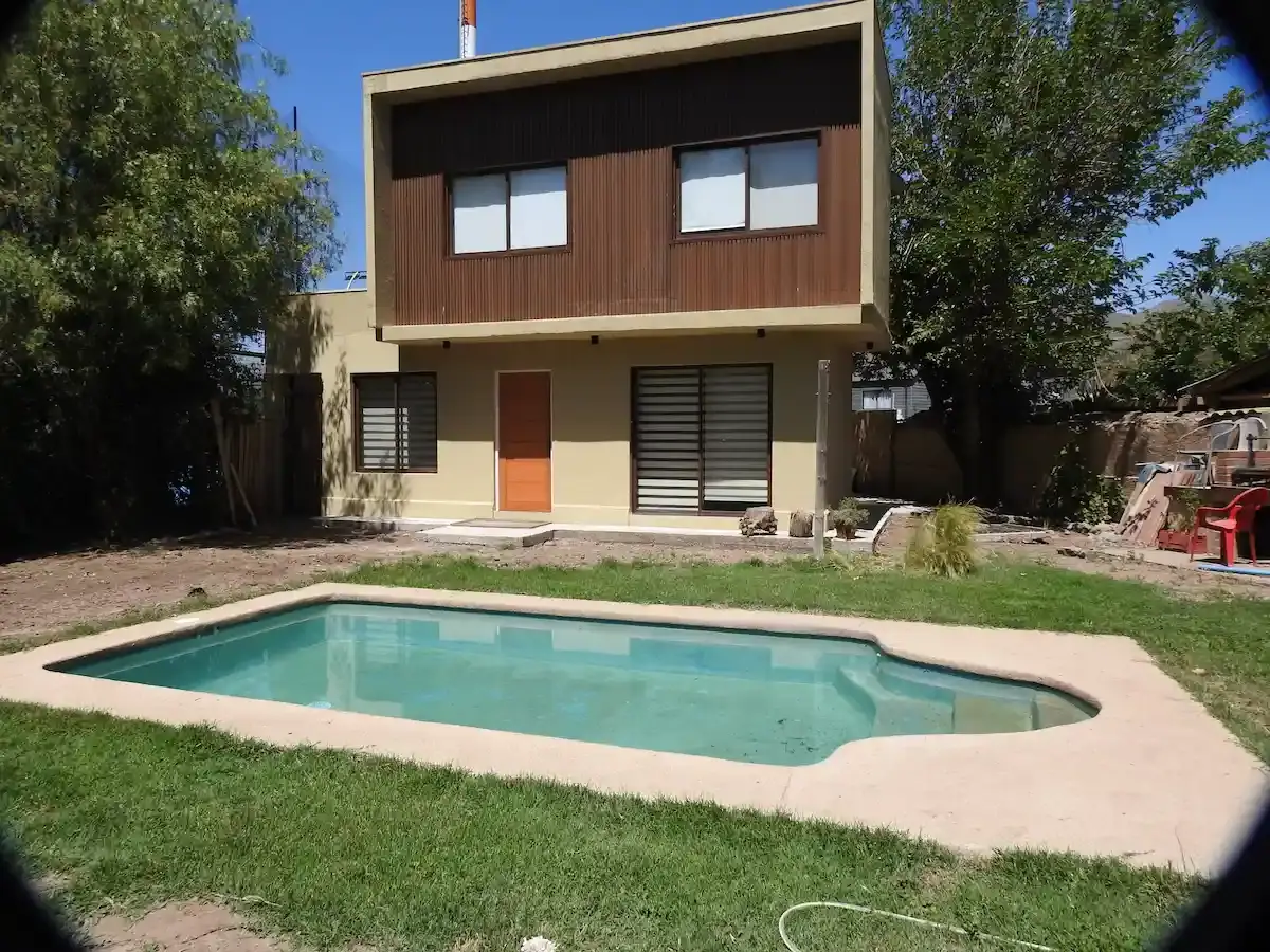 Casa con piscina en Rinconada de Los Andes